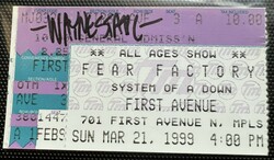 Fear Factory / System of a Down / Static X on Mar 21, 1999 [702-small]