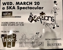The Toasters / The Busters / the exceptions on Mar 20, 1991 [905-small]