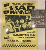 Bad Manners / gangster fun / the exceptions on Nov 15, 1990 [906-small]