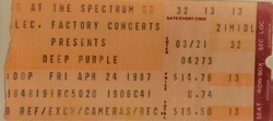Deep Purple / Bad Company on Apr 24, 1987 [971-small]