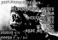 Ozone / Urn / Strange Joy / Gumm / Restraining Order / Spit My Rage on Sep 22, 2023 [433-small]