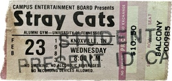 Stray Cats / The Busboys on Feb 23, 1983 [740-small]