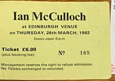 An evening with Ian McCulloch on Mar 26, 1992 [844-small]