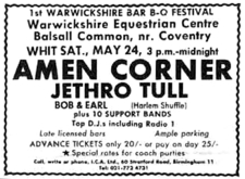 Amen Corner / Jethro Tull / Bob & Earl on May 24, 1969 [578-small]