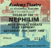 Fields of the Nephilim on Sep 24, 1988 [621-small]