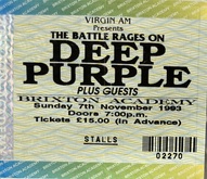 Deep Purple / Storm on Nov 7, 1993 [759-small]
