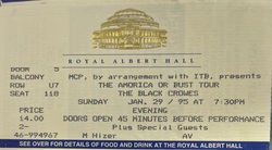 The Black Crowes / dillon fence on Jan 29, 1995 [771-small]