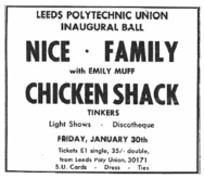 The Nice / Family / Chicken Shack / Tinkers on Jan 30, 1970 [939-small]