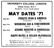Wishbone Ash / Forevermore on May 15, 1971 [170-small]