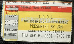 Tool / Meshuggah on Sep 6, 2001 [634-small]