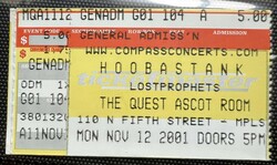 Hoobastank / Lostprophets on Nov 12, 2001 [649-small]