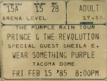 Prince and the Revolution / Shelia E on Feb 15, 1985 [217-small]