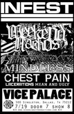 Infest / Weekend Nachos / Creater | Destroyer / Mindless / Chest Pain / Lacerations / Mean And Ugly on Jul 19, 2014 [584-small]