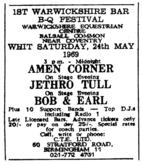 Amen Corner / Jethro Tull / Bob & Earl on May 24, 1969 [203-small]