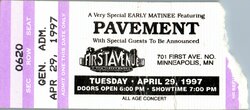 Pavement on Apr 29, 1997 [326-small]