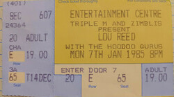 Lou Reed / Hoodoo Gurus on Jan 7, 1985 [580-small]