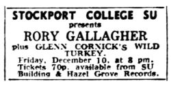 Rory Gallagher / Wild Turkey on Dec 10, 1971 [205-small]