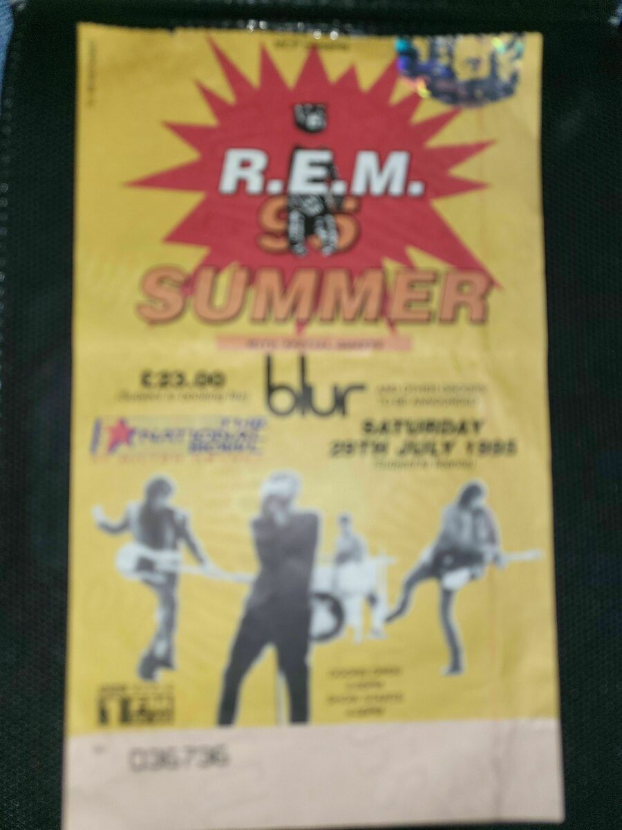 REM Concert & Tour History (Updated for 2023) Concert Archives