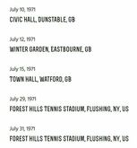 The Who / Rory Gallagher / King Crimson on Jul 15, 1971 [244-small]