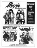 Poison / Warrant on May 11, 1986 [102-small]