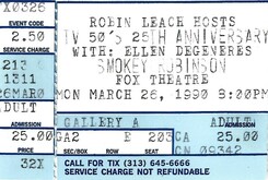 Smokey Robinson on Mar 26, 1990 [346-small]