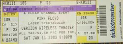 Pink Floyd Laser Spectacular on Jan 11, 2003 [398-small]