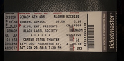 tags: Black Label Society, Atlanta, Georgia, United States, Ticket, Center Stage Theater - Black Label Society / Corrosion Of Conformity / Eyehategod on Jan 20, 2018 [483-small]