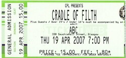 Cradle of Filth / Hanzel Und Gretyl on Apr 19, 2007 [823-small]