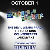 The Devil Wears Prada / Fit for a King / Counterparts / Landmvrks on Oct 1, 2023 [862-small]