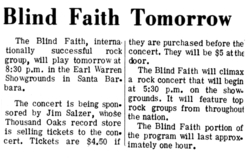 Blind Faith / Delaney & Bonnie / Free / Taste / Fields / Rabbit McKal And The Somis Rhythm Band on Aug 16, 1969 [009-small]