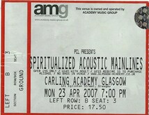 Spiritualized Acoustic Mainlines / Frightened Rabbit on Apr 23, 2007 [534-small]