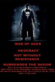 War Of Ages / Neocracy / Not without resistance / Surrender The Savior on Nov 27, 2008 [647-small]