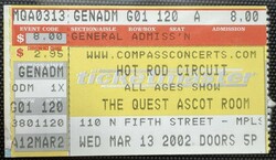 Hot Rod Circuit / Further Seems Forever on Mar 13, 2002 [588-small]