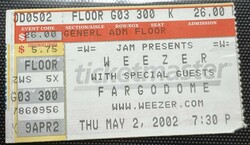 Weezer / Pete Yorn / AM Radio on May 2, 2002 [627-small]