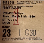 Peter Gabriel / Randon Hold on Mar 11, 1980 [931-small]