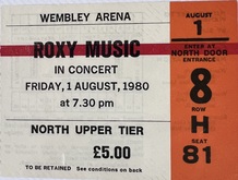 Roxy Music on Aug 1, 1980 [956-small]
