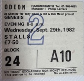 Genesis on Sep 29, 1982 [986-small]