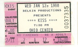 KISS / Ted Nugent on Jan 13, 1988 [009-small]