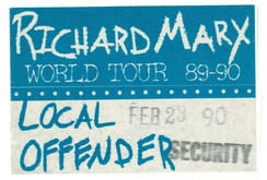 Richard Marx on Feb 23, 1990 [016-small]