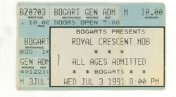 Royal Crescent Mob on Jul 3, 1991 [067-small]
