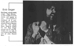 Bob Seger & The Silver Bullet Band / Atlanta Rhythm Section / Starz on Apr 1, 1977 [096-small]