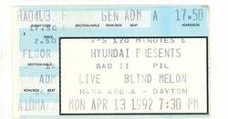 Public Image Ltd / Big Audio Dynamite II / Live / Blind Melon on Apr 13, 1992 [103-small]