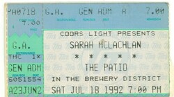 Sarah McLachlan on Jul 18, 1992 [105-small]