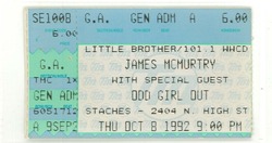 James McMurtry / Odd Girl Out on Oct 8, 1992 [118-small]