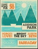 Addison Park / Robot Love Story / Aubyn Beth / Farraday / How Bright The Sky on Jul 30, 2011 [424-small]