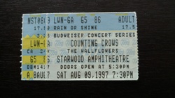 Counting Crows / The Wallflowers / That Dog. on Aug 9, 1997 [635-small]