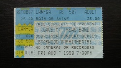 Dave Matthews Band / Agents of Good Roots on Aug 7, 1998 [659-small]