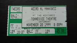 "Weird Al" Yankovic on Nov 20, 1999 [703-small]