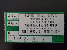 Red Hot Chili Peppers / Foo Fighters / Muse on Apr 11, 2000 [731-small]