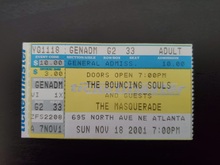 The Bouncing Souls / Flogging Molly / Madcap / One Man Army on Nov 18, 2001 [809-small]